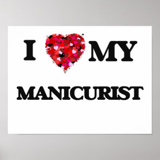 I kärlek min Manikurist Poster