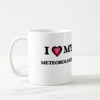 I kärlek min meteorolog kaffemugg