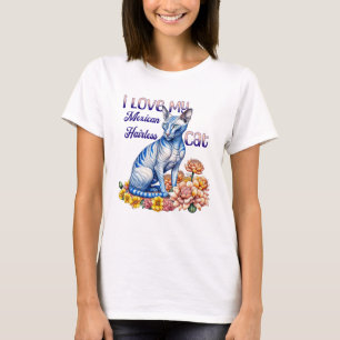 I Kärlek min mexikanska, hairless Cat T Shirt