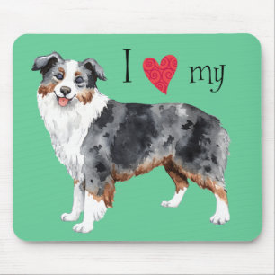 I Kärlek min Mini American Shepherd Musmatta