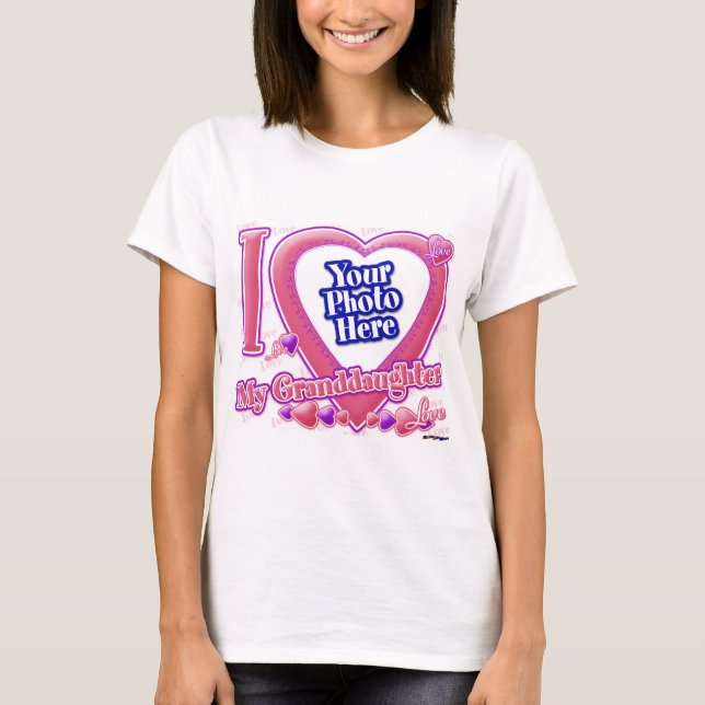 I Kärlek Min mordotter rosa/lila - foto Tee (Framsida)