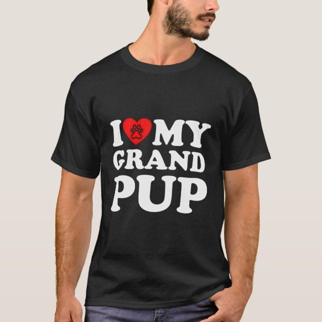 I Kärlek Min morfar T Shirt (Framsida)