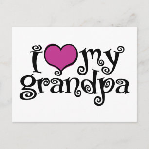 I Kärlek Min morfar Vykort