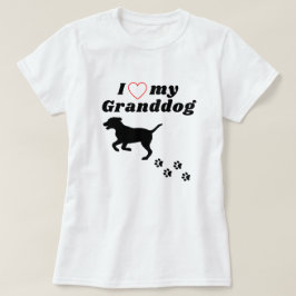 I Kärlek Min morhund - Grand hund tröja