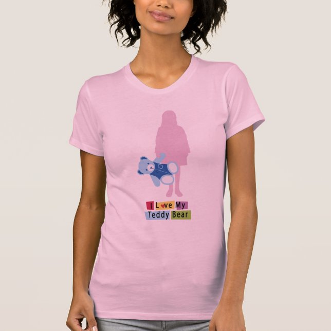 I kärlek min Nalle T Shirt (Framsida)