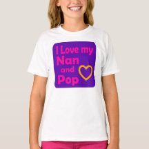 I kärlek min Nan och Pop (flickor)