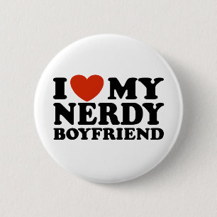 I Kärlek Min Nerdy Boykompis Knapp