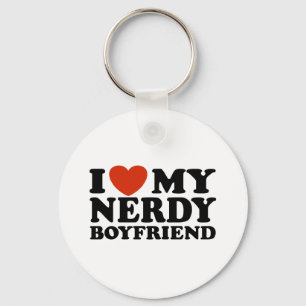 I Kärlek Min Nerdy Boykompis Nyckelring