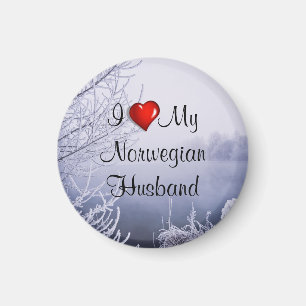 I Kärlek Min norska Make Magnet