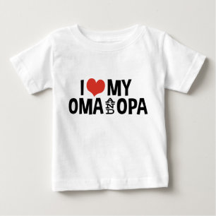I Kärlek min Oma och Opa T-shirt