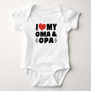 I Kärlek min Oma och Opa Tee Shirt