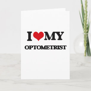 I kärlek min Optometrist Kort