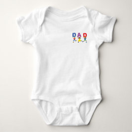I kärlek min pappa - Baby Jersey Bodykostym T Shirt