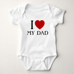 I kärlek min Pappa Barn och Baby T-fartyg Tee