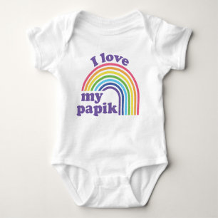 I Kärlek min pappa - Cute Rainbow T Shirt
