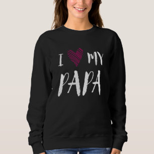 I Kärlek: Min Pappa-familj är Pappa T Shirt