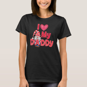 I Kärlek Min pappa Far Pop Far Gnomes 1 T Shirt