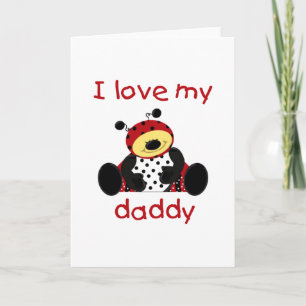 I Kärlek Min pappa (pojke kryp) Kort