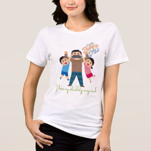 I Kärlek Min pappa väldigt mycket - Cute Far's Day T Shirt