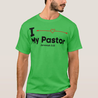 I Kärlek Min pastor T Shirt
