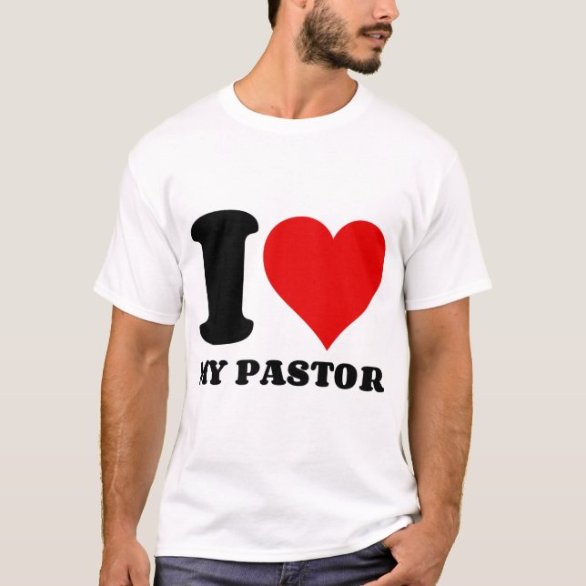 I KÄRLEK MIN PASTOR T SHIRT (Framsida)