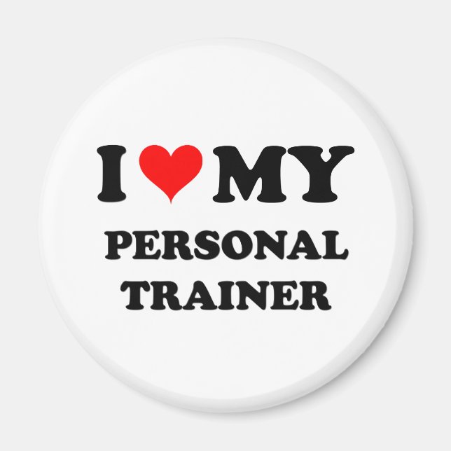 I Kärlek Min personliga tränare Magnet (Framsidan)