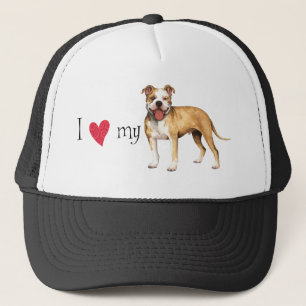 I Kärlek min Pit Bull Terrier Keps