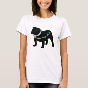 i kärlek min pitbull tee