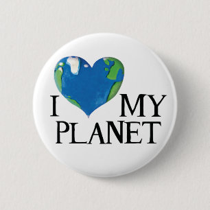 I kärlek min planetsknapp knapp