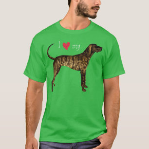 I Kärlek min Plott Hound Tee