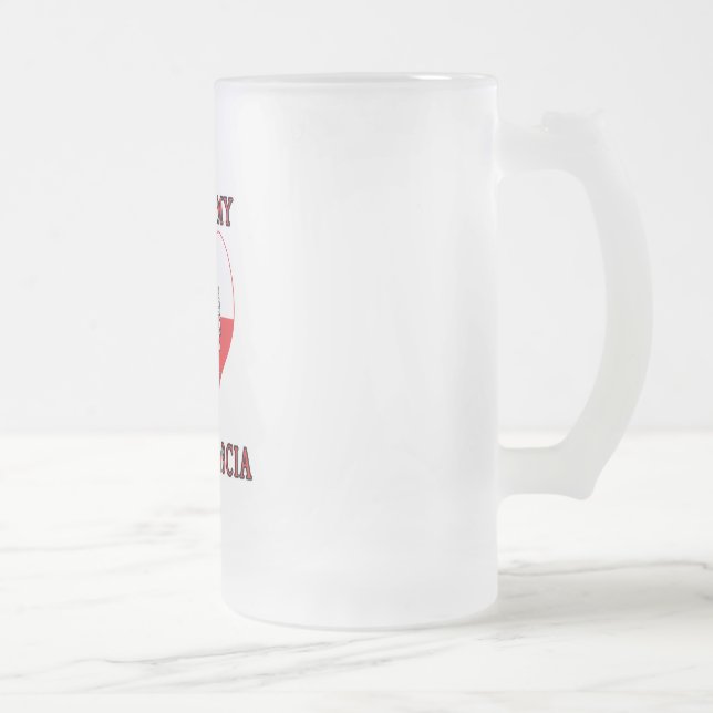 I Kärlek Min polska Babcia Frostat Ölglas (Höger)