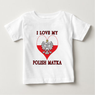 I Kärlek Min polska Matka Tröja
