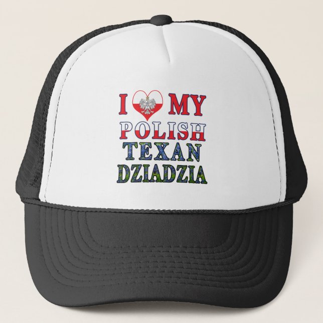 I Kärlek Min polska texan Dziadzia Keps (Framsida)