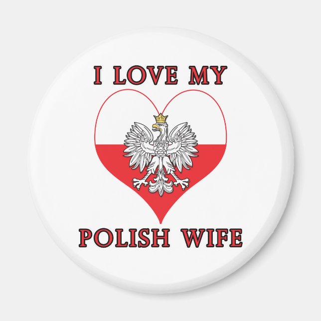 I Kärlek Min polske fru Magnet (Framsidan)