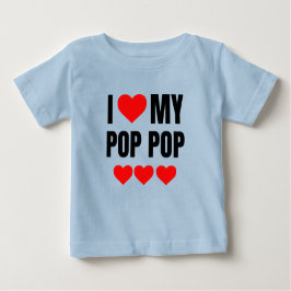 I KÄRLEK MIN POP POP POP T SHIRT