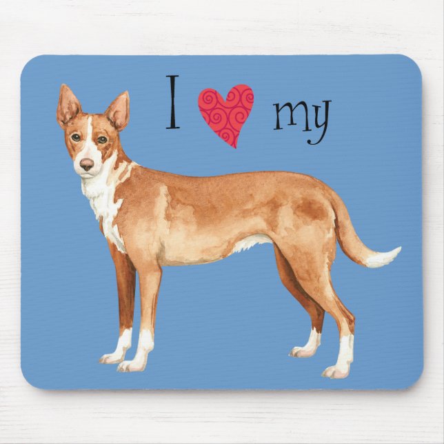 I Kärlek min portugisiska Podengo Musmatta (Framsidan)