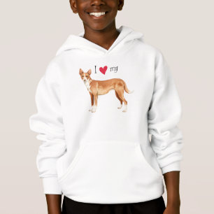 I Kärlek min portugisiska Podengo T-shirt