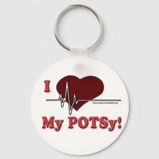 I kärlek min POTSy-Nyckelring Nyckelring