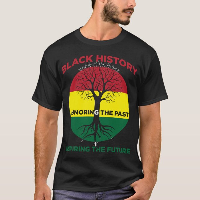 I kärlek min Pride i Root Afrika Afro Proud Africa T Shirt (Framsida)
