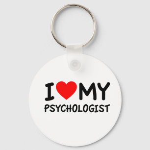 I kärlek min psykolog nyckelring