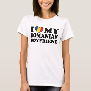 I Kärlek Min rumänska boyvän T Shirt