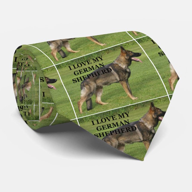 I kärlek min sable german shepherd slips (Rullad)