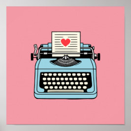 I Kärlek min skrivmaskin Poster