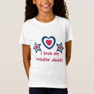 I kärlek, min soldat pappa mamma - 4 juli t shirt