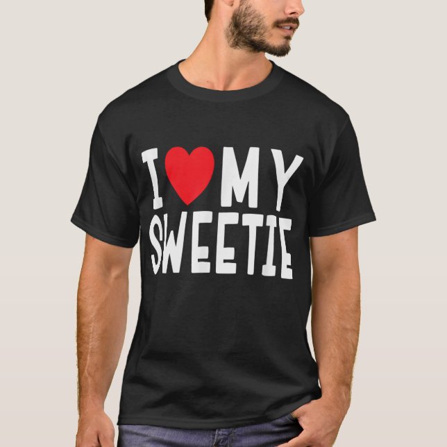 I Kärlek Min sön - Förhållandet Firande Gift T Shirt (Framsida)