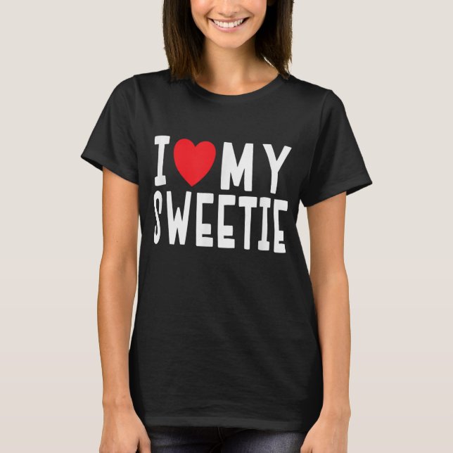 I Kärlek Min sön - Förhållandet Firande Gift T Shirt (Framsida)