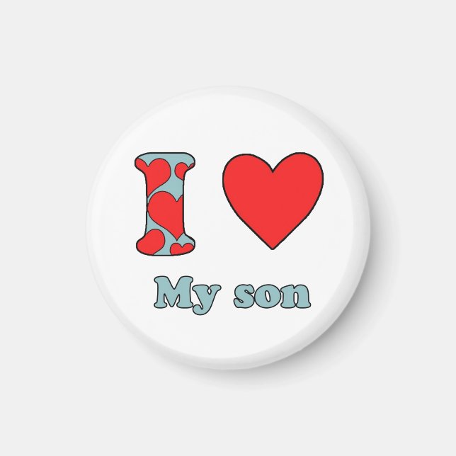 I kärlek min son magnet (Framsidan)