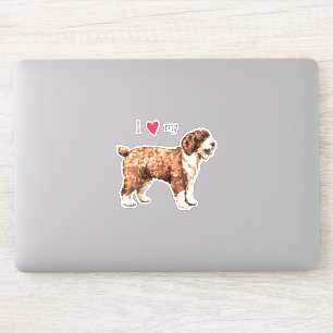 I Kärlek min spanska Hund vinyl Sticker Vatten Klistermärken