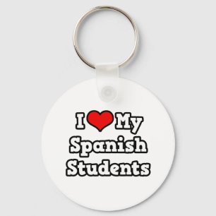I Kärlek Min spanska Studenter Nyckelring