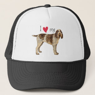 I Kärlek min Spinone Italiano Truckerkeps